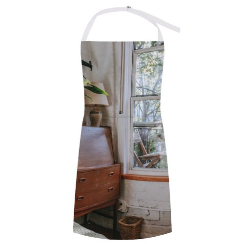 yanfind Custom aprons Accommodation Apartment Home Bed Bedroom Brick Wall Cabinet Classic Comfort Commode Corner001 white white-style1 70×80cm