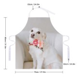 yanfind Custom aprons Adorable Canidae Cute Dog Friendship Fur Loyalty Pedigree Pet Snout white white-style1 70×80cm
