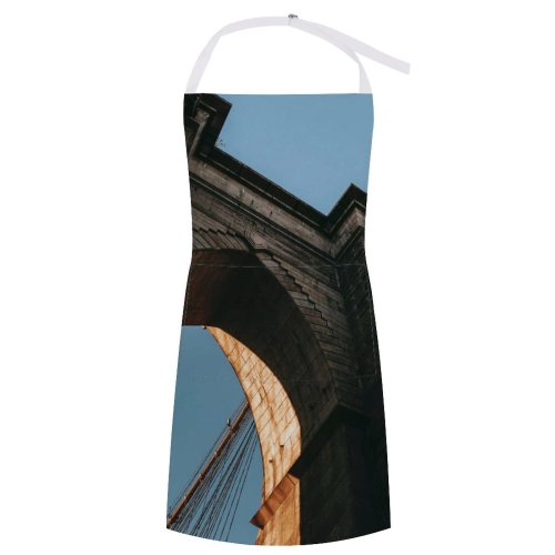 yanfind Custom aprons Aged America Arch Arched Architecture Area Attract Sky Brooklyn City white white-style1 70×80cm