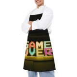 yanfind Custom aprons 80s 90'S 90s Amusement Arcade Claw Game Conceptual Space Design End Exit white white-style1 70×80cm