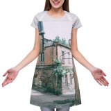 yanfind Custom aprons Accommodation Aged Alley Apartment Architecture Area Block Building City Complex Construction Daytime white white-style1 70×80cm