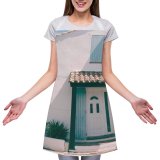 yanfind Custom aprons Accommodation Architecture Sky Building Calm Cottage Courtyard Daytime Design Door Doorway white white-style1 70×80cm