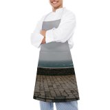 yanfind Custom aprons Abandoned Aged Ancient Arch Arched Archway Broken Building Castle Cloud Cloudy Construction white white-style1 70×80cm