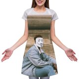 yanfind Custom aprons Activist Against Alone Anonymous Appearance Concern Face Curruption Daylight Daytime Disagree white white-style1 70×80cm