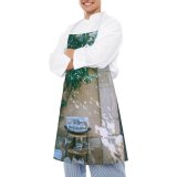 yanfind Custom aprons Accommodation Aged Ancient Arched Architecture Building City Decor Decoration Door Doorway white white-style1 70×80cm