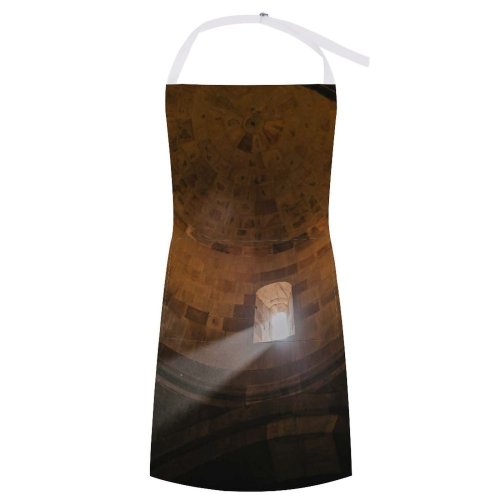yanfind Custom aprons Aged Ancient Architecture Art Attract Authentic Belief Believe Building Cathedral Catholic Ceiling white white-style1 70×80cm