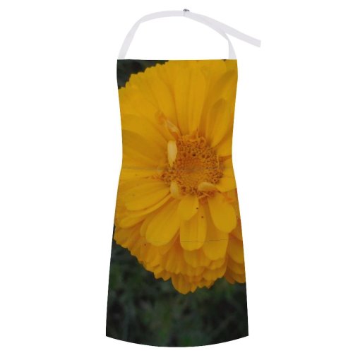 yanfind Custom aprons Flower Garden India Hindu Vegan Spiritual Daisy Rose Wildflower Love Valentine white-style1 70×80cm