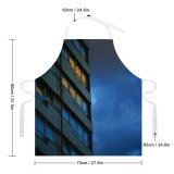 yanfind Custom aprons Architectural Design Architecture Building Clouds Exterior Futuristic Glass Items Panels High001 white white-style1 70×80cm