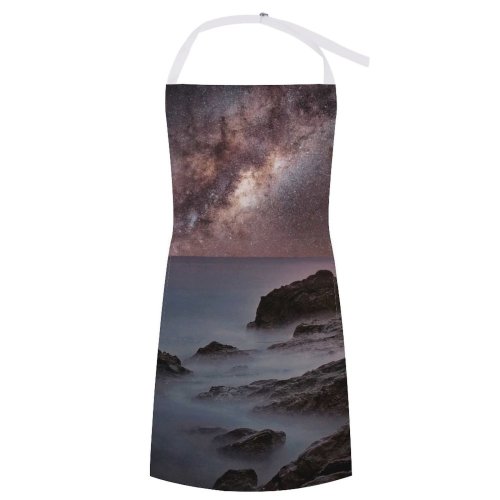 yanfind Custom aprons 022 white white-style1 70×80cm
