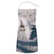 yanfind Custom aprons Adorable Canidae Cute Dog Laying Pet Rest Sleep Sleeping Sleepy white white-style1 70×80cm