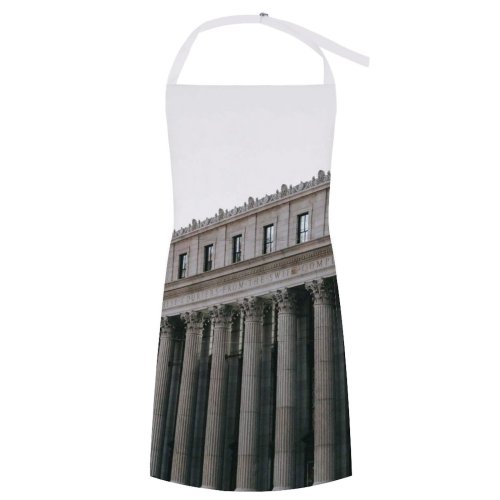 yanfind Custom aprons Aged America Architecture Art Building Center Classic Column Complex Construction Contemporary Creative white white-style1 70×80cm