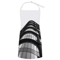yanfind Custom aprons Architectural Design Architecture Building City Cityscape Expression Exterior Facade Futuristic Glass Items white white-style1 70×80cm