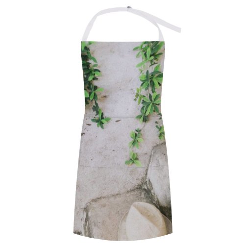 yanfind Custom aprons Abandoned Aged Botany Building Construction Daylight Daytime Design Detail Exterior Facade white white-style1 70×80cm