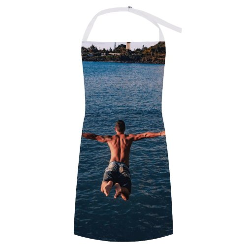 yanfind Custom aprons Action Active Athlete Barefoot Coast Energy Foliage Freedom From Above Hobby white white-style1 70×80cm