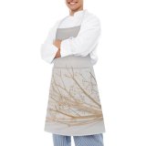 yanfind Custom aprons Abstract Autumn Bare Beautiful Botanic Botany Branch Concept Creative Cultivate Decor Decorate white white-style1 70×80cm