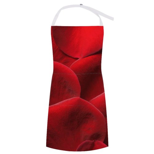 yanfind Custom aprons Flower Love Petal Petals Plant Romance Romantic Rose Sensual Valentine Wedding white white-style1 70×80cm