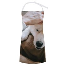 yanfind Custom aprons Adorable Affection Akita Anonymous Beg Friend Care Caress Casual white white-style1 70×80cm