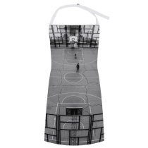 yanfind Custom aprons Action Active Barrier Basket Basketball Bw Challenge Competitive Court Determine Fence Field white white-style1 70×80cm