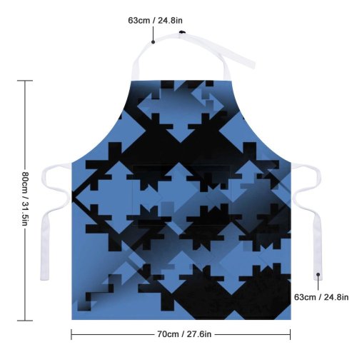 yanfind Custom aprons Website Design Art Abstract Light white-style1 70×80cm