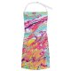 yanfind Custom aprons Art Texture Abstract Design Creativity Decoration Rainbow Artistic Stain Acrylic Impression white white-style1 70×80cm