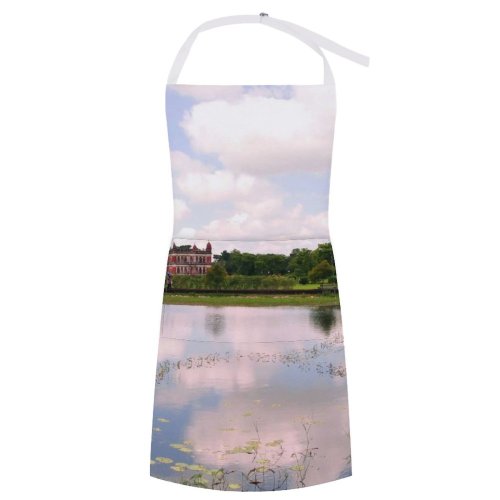 yanfind Custom aprons Palace Landscape India River white white-style1 70×80cm