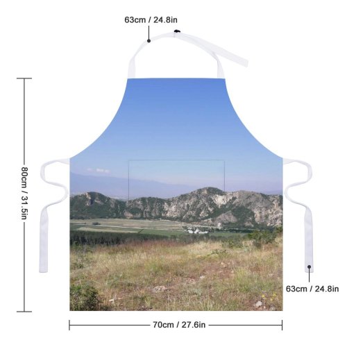 yanfind Custom aprons Flower Leaves Petals Sepals Stigma Stamens Pistil Anatomy Park Landscape Botanical Rose white white-style1 70×80cm