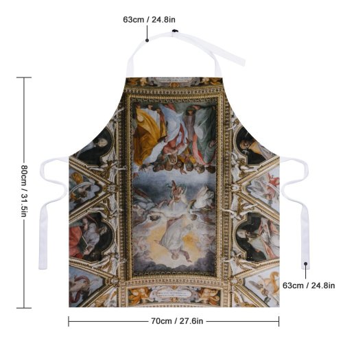 yanfind Custom aprons Architecture Art Artwork Attract Baroque Basilica Cathedral Catholic Ceiling Chapel Christianity Church white white-style1 70×80cm