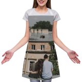 yanfind Custom aprons Affection Anonymous Architecture Building City Cityscape Space Couple Date District Embracing Enjoying white white-style1 70×80cm