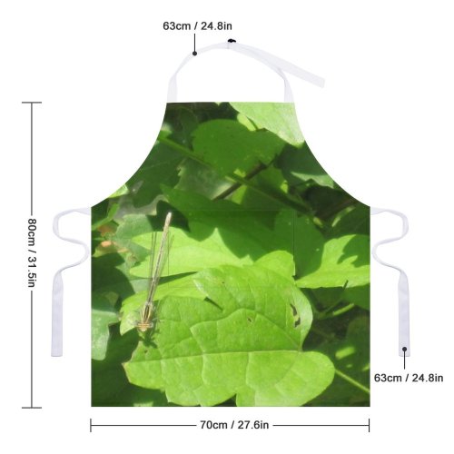 yanfind Custom aprons Natural Insect Fly Flora Fauna Forest Tree Leafs Outdoors Wildlife Resting white white-style1 70×80cm