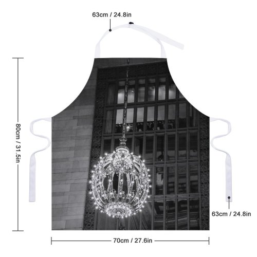 yanfind Custom aprons Aged America Architecture Attract Brick Wall Building Bw Ceiling Chandelier Classic Construction white white-style1 70×80cm