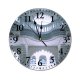 yanfind Fashion PVC Wall Clock Aged Applied Arch Architecture Art Balcony Budapest Building Classic Column Decor Mute Suitable Kitchen Bedroom Decorate Living Room