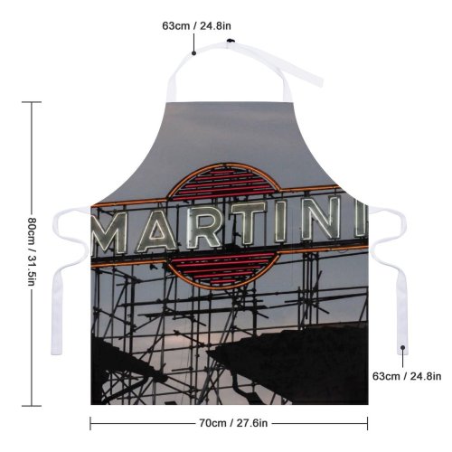 yanfind Custom aprons Advertise Board City Cloudy Colorful Commerce Construction Contemporary Design Detail Electric white white-style1 70×80cm