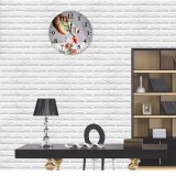 yanfind Fashion PVC Wall Clock Beverage Bottle Cocktail Colorful Colourful Cool Diy Frozen Glass Homemade Cubes Mute Suitable Kitchen Bedroom Decorate Living Room