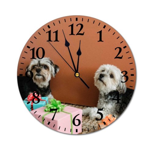 yanfind Fashion PVC Wall Clock Apartment Attentive Box Calm Carpet Celebrate Colorful Cozy Curious Decor Decoration Mute Suitable Kitchen Bedroom Decorate Living Room