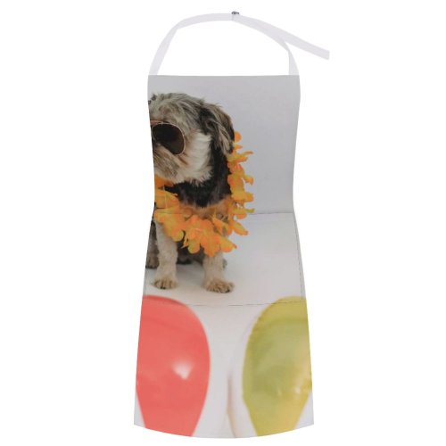 yanfind Custom aprons Accessory Adorable Ball Beach Celebrate Charming Chordate Colorful Concept Contemporary Cool Space white white-style1 70×80cm
