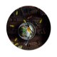 yanfind Fashion PVC Wall Clock Appetizing Arrangement Avocado Breakfast Caffeine Ceramic Coffee Cup Decor Delicious Mute Suitable Kitchen Bedroom Decorate Living Room