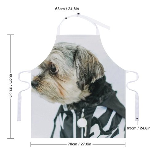 yanfind Custom aprons Adorable Attentive Casual Charming Chordate Cloth Concept Contemporary Cool Creative Cute Design white white-style1 70×80cm