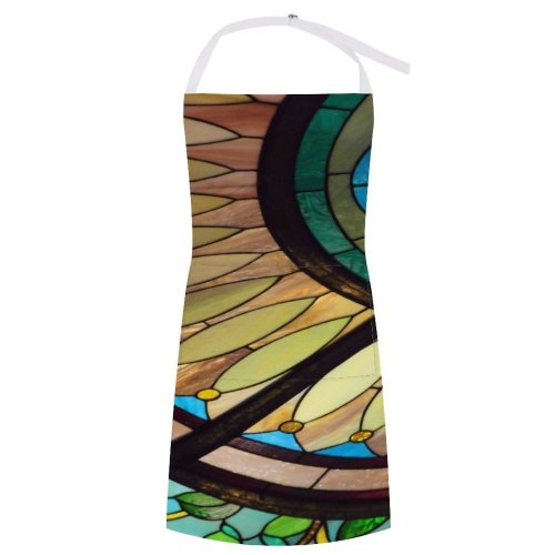 yanfind Custom aprons Stained Glass Window Decoration Design Church  white-style1 70×80cm
