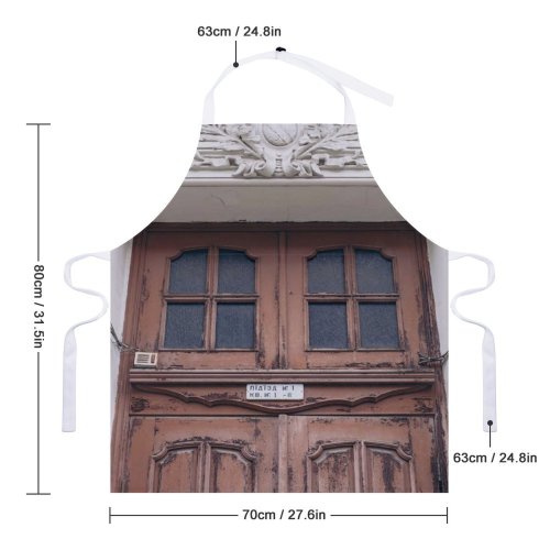 yanfind Custom aprons Accommodation Aged Architecture Building City Condominium Construction Daytime Decay Decoration Decorative Detail white white-style1 70×80cm