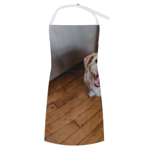 yanfind Custom aprons Adorable Anonymous Apartment Home Cozy Creature Crop Cup Curious Dog white white-style1 70×80cm