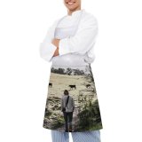 yanfind Custom aprons Adventure Anonymous Country Countryside Cow Daytime Explore Faceless Farmland Field Flora Grass white white-style1 70×80cm