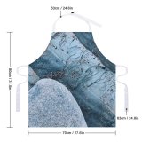 yanfind Custom aprons Abstract Aqu Art Chilly Clear Colorful Space Crack Daylight Daytime Form Formation white white-style1 70×80cm