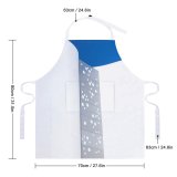 yanfind Custom aprons Architecture Sky Building City Cloudless Commerce Construction Contemporary Corporate Creative Curve Daytime white white-style1 70×80cm