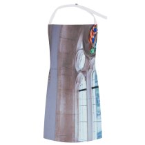yanfind Custom aprons Aged Ancient Arched Architecture Belief Believe Building Calm Cathedral Catholic Chapel Church white white-style1 70×80cm