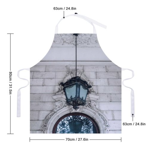 yanfind Custom aprons Architecture Art Attract Brick Building Ceiling Chandelier Classic Construction Decor Design white white-style1 70×80cm