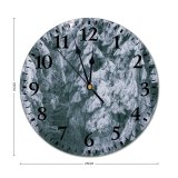yanfind Fashion PVC Wall Clock Botany Branch Daytime Forest Grow Growth High Idyllic Landscape Magnificent Outdoors Mute Suitable Kitchen Bedroom Decorate Living Room
