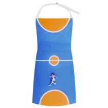 yanfind Custom aprons Active Activewear Aerial Athlete Basketball Competition Court Drone Energy Female Fitness white white-style1 70×80cm