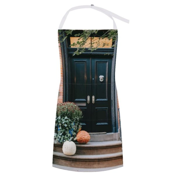 yanfind Custom aprons Architecture Barrier Brick Wall Brickwork Building City Construction Contemporary Detail District Door002 white white-style1 70×80cm