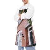 yanfind Custom aprons Accommodation Aged Arched Architecture Area Brick Wall Building City Condominium Construction white white-style1 70×80cm