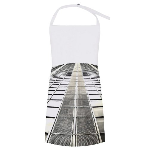yanfind Custom aprons Architectural Design Architecture Building City Construction Contemporary Corporate Expression Exterior Facade Futuristic white white-style1 70×80cm